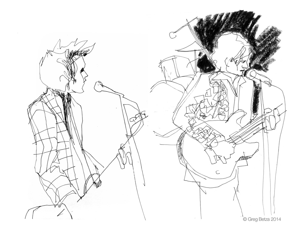 Replacements reportage drawing