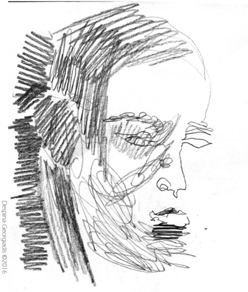 Portrait in marks