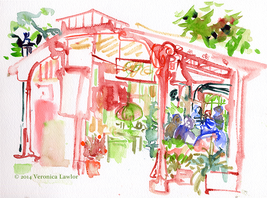 Parisian Flower Shop | Veronica Lawlor