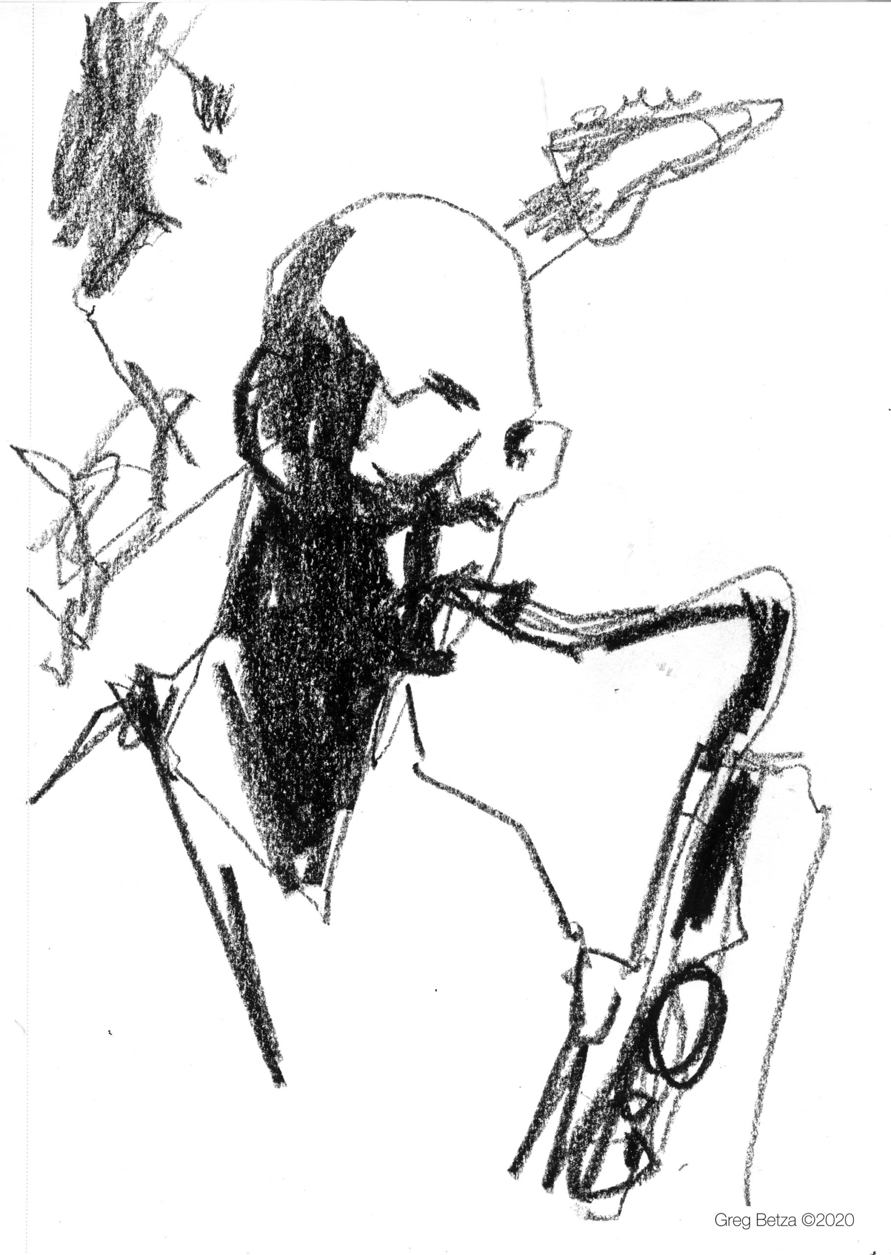 saxophone player NOLA